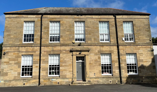 Delcor House Georgian historic home of Delcor head office, showrooms and workshops