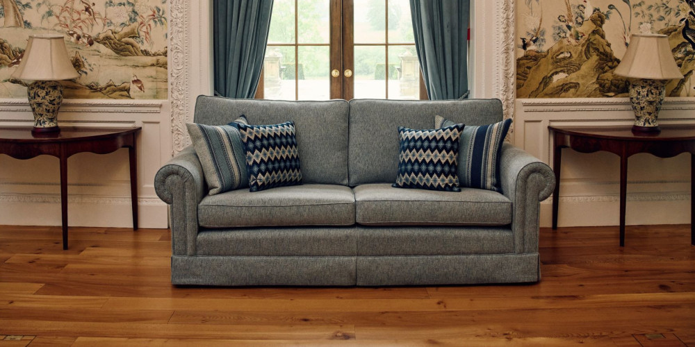 Carlton sofa by Delcor in Cristina Marrone Ferrara carolina