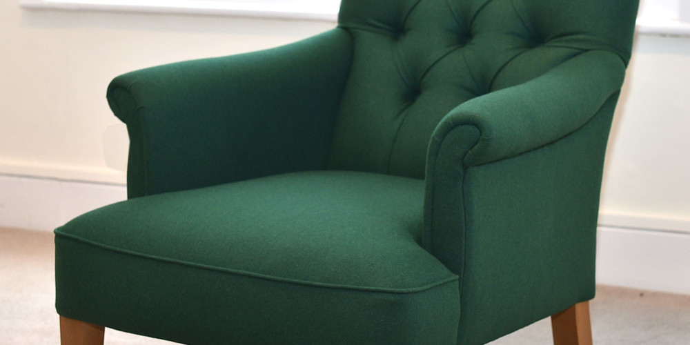 Delcor-bespoke-luxury-chair-meticulously handcrafted in Britain-choose from over 10,000 fabrics-including velvets-leathers-vast array of patterned and plain materials-available in a broad spectrum of colours-including grey-cream-blue-purple-red-green-and more-each piece showcases timeless design and comfort.