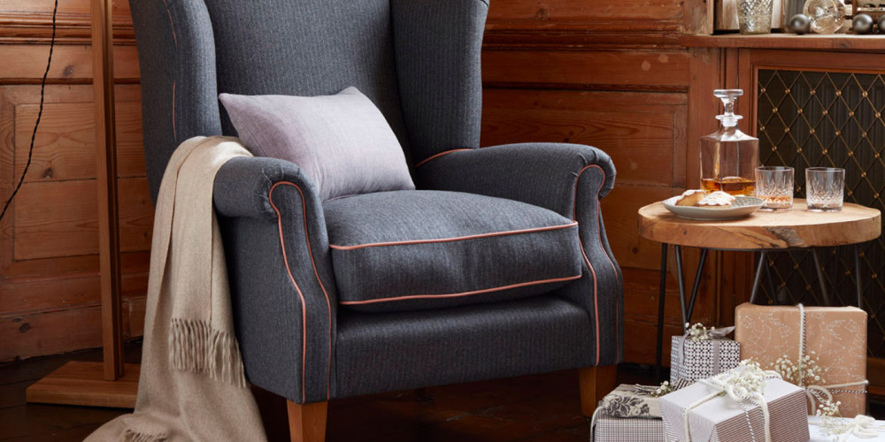 Delcor-bespoke-luxury-chair-meticulously handcrafted in Britain-choose from over 10,000 fabrics-including velvets-leathers-vast array of patterned and plain materials-available in a broad spectrum of colours-including grey-cream-blue-purple-red-green-and more-each piece showcases timeless design and comfort.