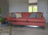 Luxurious-bespoke-Delcor-sofas-handcrafted in Britain-available in two and half seater-three-seater-four- seater. Extensive fabric selection-over 10,000 options-including plush velvets-fine leathers-diverse patterned or plain fabrics-colour palette including, red, green, black, white, grey blue, purple, yellow, cream and more.