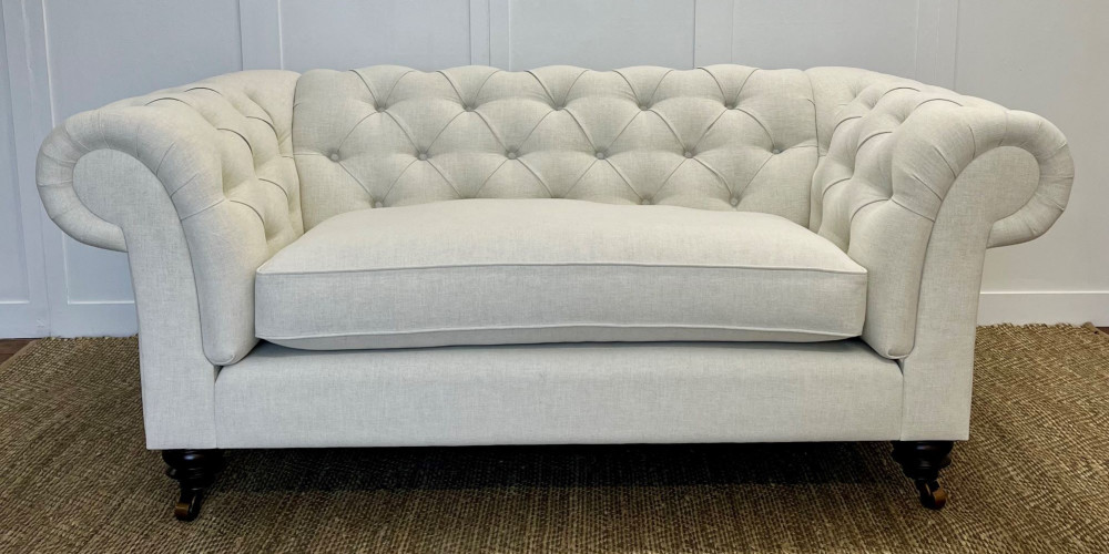 Chesterfield loveseat by Delcor