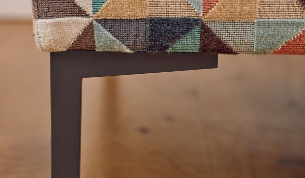 Metro footstool leg detail